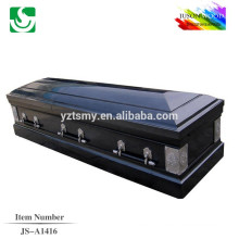 JS-A1416 luxury cardboard American casket factory